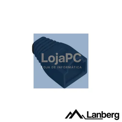 Capa Protectora P/ Conector RJ45 x100 Preto LANBERG