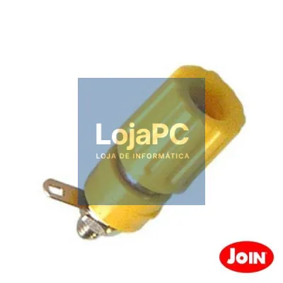 BORNE TERMINAL 4MM AMARELO