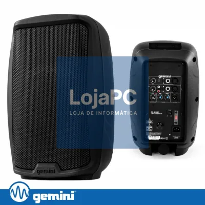 Coluna Amplificada 8" 500W GEMINI