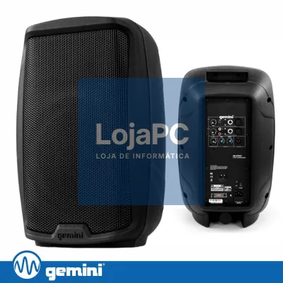 Coluna Amplificada 10" 1000W GEMINI