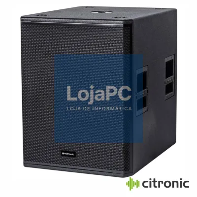 Subwoofer Amplificado Profissional 18" DSP 4000W CITRONIC
