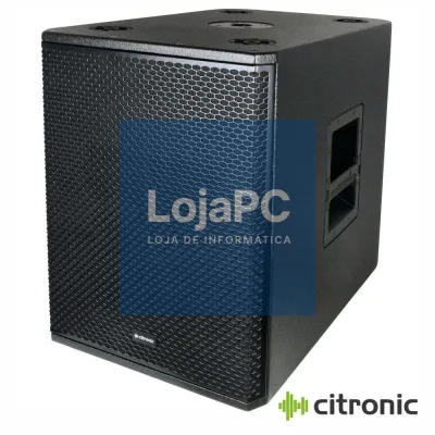 Subwoofer Amplificado Profissional 12" 1400W DSP CITRONIC