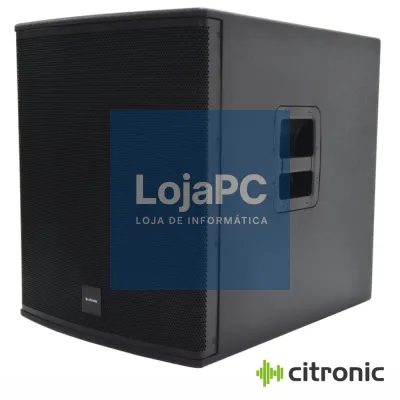 Subwoofer Amplificado Profissional 18" 1100W CITRONIC