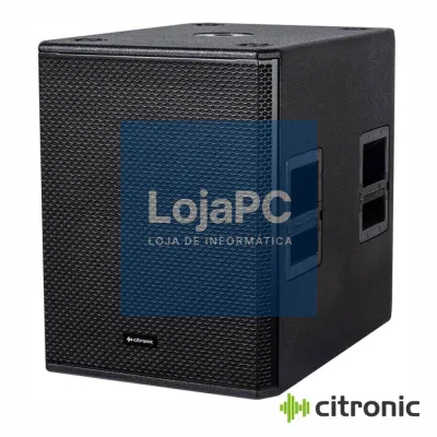 Subwoofer Amplificado 15" 2400W DSP CITRONIC