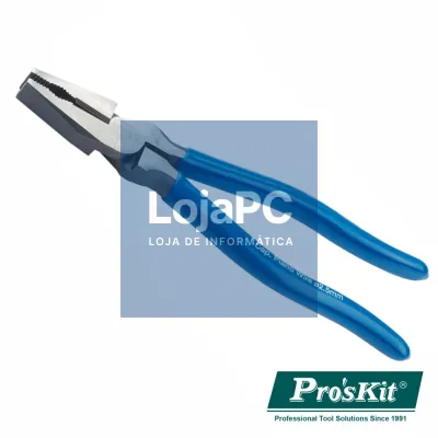 Alicate Universal C/ Pontas Chatas 215mm PROSKIT