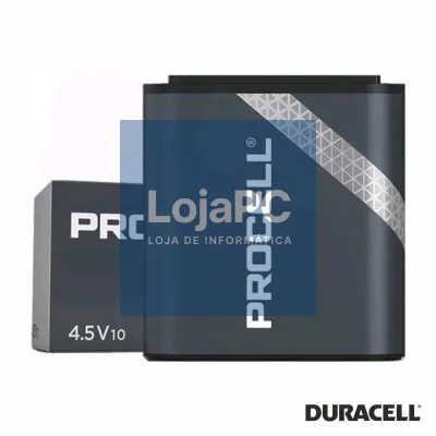 Pilha Alcalina 3LR12 4.5V 10X Industrial PROCELL