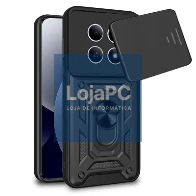 COOL Case for Xiaomi Redmi Note 15 Pro Plus 5G / Poco M8 Pro 5G Hard Ring Black