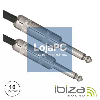 CABO JACK 6.35MM MACHO / MACHO 10M MN IBIZA