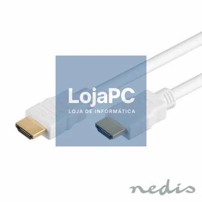 Cabo HDMI Macho/Macho High Speed 4K 60Hz 2m Branco
