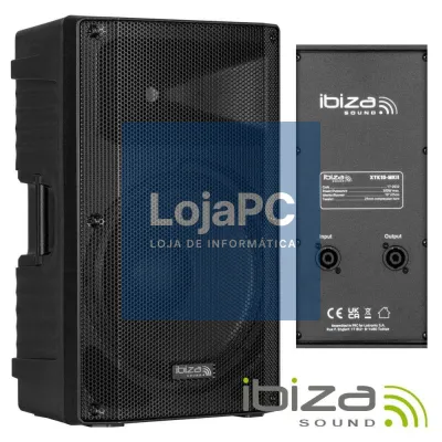 Coluna Passiva 10” 300Wmáx ABS IBIZA