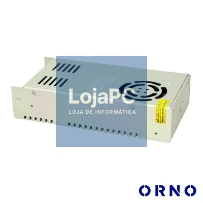 Fonte De Alimentação Industrial 12V 300W 25A ORNO
