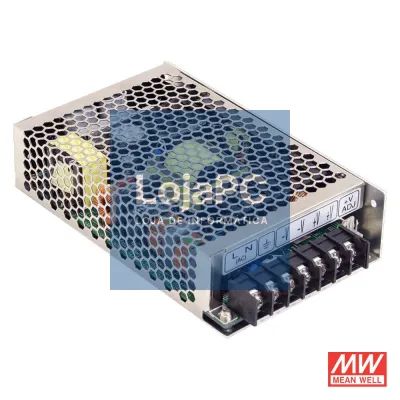 Fonte de Alimentação Industrial 7.5V 101.3W 13.5A MEAN WELL