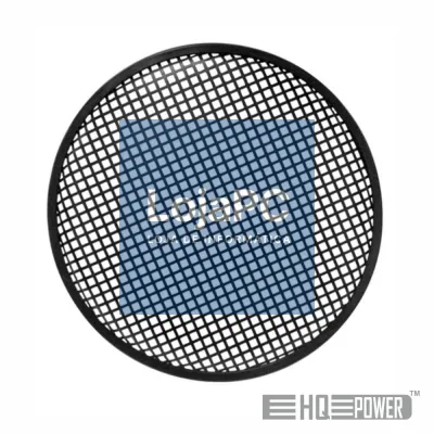 Grelha Metálica Preta 12" HQPOWER