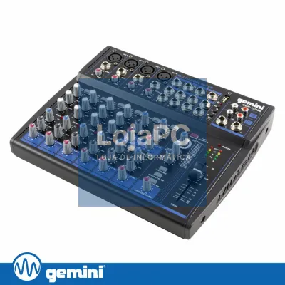 Mesa De Mistura 12 Canais USB/BT/Phantom GEMINI