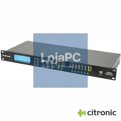 Sistema De Gestão De Colunas 2x6 DSP LAN CITRONIC
