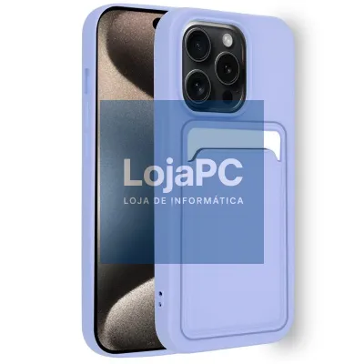 COOL Cover for iPhone 15 Pro Max Card Purple