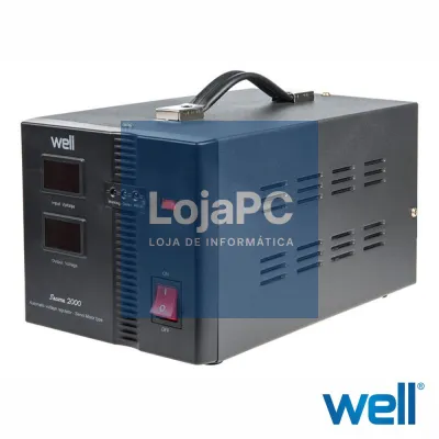 Estabilizador Automático Tensão Servomotor 2000VA
