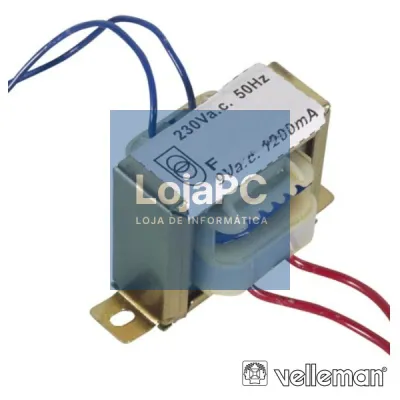 TRANSFORMADOR 10.8VA 1X9V VELLEMAN