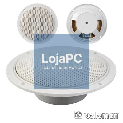 CONJUNTO 2 COLUNAS 5" C/ GRELHAS ESTANQUES 80W