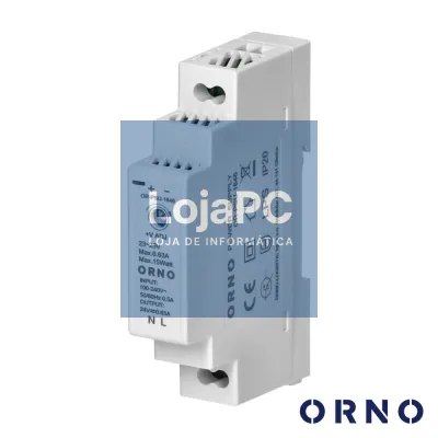 Fonte De Alimentação 24VDC 0.63A 15W DIN ORNO