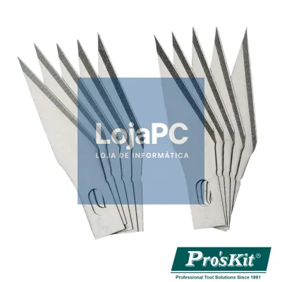 Conjunto 10 Lâminas P/ X-Ato Precisão PROSKIT