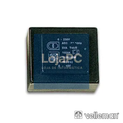 TRANSFORMADOR ENCAPSULADO 2.5VA 1x24V 1x0.104A