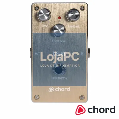 Pedal Delay P/ Guitarra E Baixo CHORD