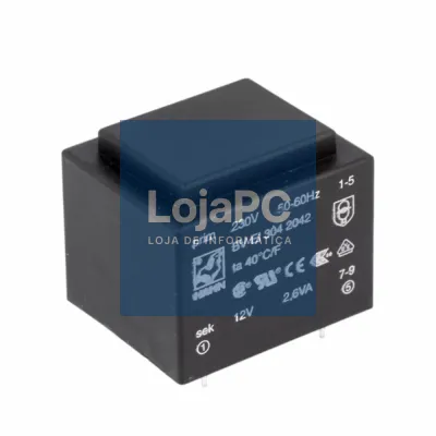 Transformador Encapsulado 2.6VA 1x12V 1x0.217A