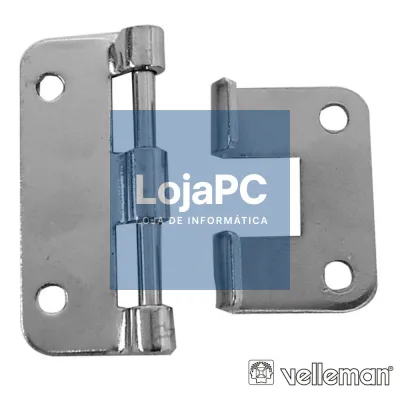 Dobradiça Metálica P/ Colunas (10X) VELLEMAN
