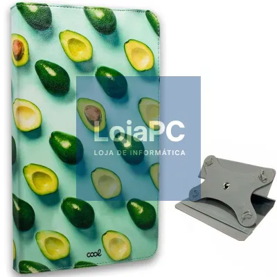 COOL Ebook / Tablet Universal 9.7 - 11 inch Leatherette Avocado Case (Panoramic)