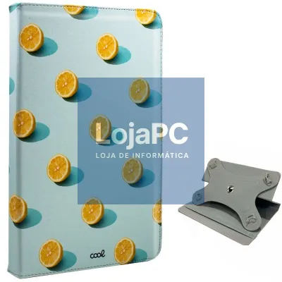 COOL Ebook / Tablet Universal 9.7 - 11 inch Leatherette Case Lemons (Panoramic)