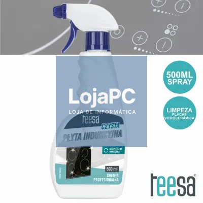 SPRAY DE 500ML LIMPEZA PLACAS VITROCERÂMICA TEESA