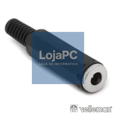 FICHA ALIMENTAÇÃO DC FÊMEA Ø2.5x5.5MM VELLEMAN