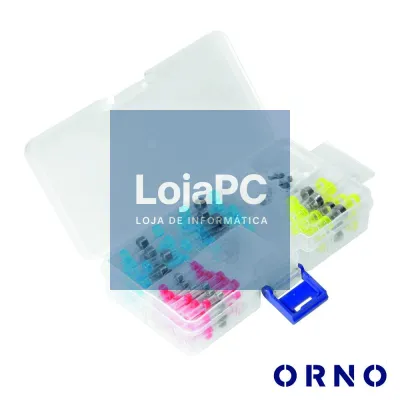 Conjunto 100 Uniões Termoretractil Com Solda 1.5-4.0mm2 ORNO