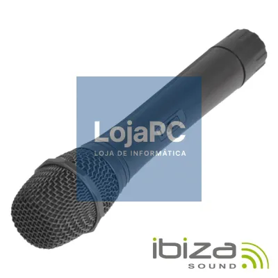 MICROFONE S/ FIOS P/ COLUNAS PORT UHF 863MHz IBIZA