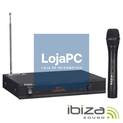 CENTRAL MICROFONE S/ FIOS 1 CANAL VHF 207.5MHz IBIZA
