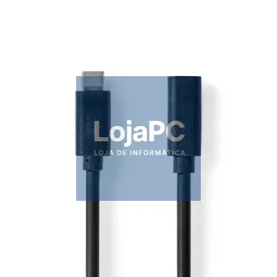 Cabo USB-C 3.2 Macho / USB-C Fêmea 2m