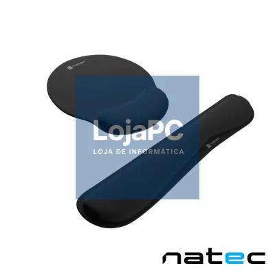 Tapete de Rato e Teclado Ergonómico CHIPMUNK 2-IN-1 NATEC