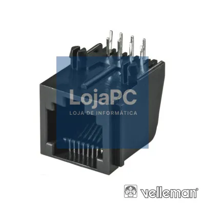 CONECTOR MODULAR P/ RJ45 8P8C