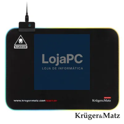 Tapete P/ Rato Gaming C/ LEDS KRUGER MATZ