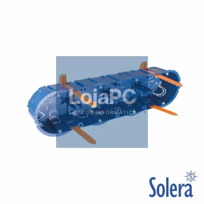 Caixa De Passagem Embutir C/ 16 Entradas 281x68x42mm SOLERA
