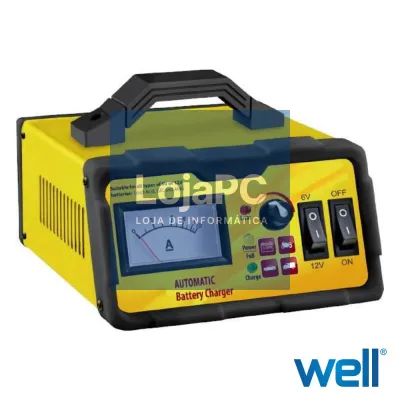 Carregador de Baterias Chumbo Universal 10A WELL