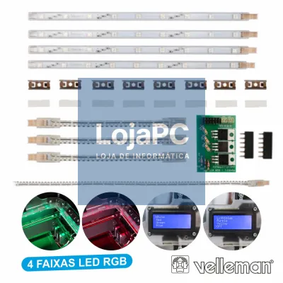 FAIXAS LED RGB P\ IMPRESSORA 3D K8400 VELLEMAN