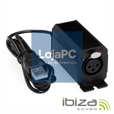 Controlador DMX 128 Canais C/ Software Interface USB IBIZA