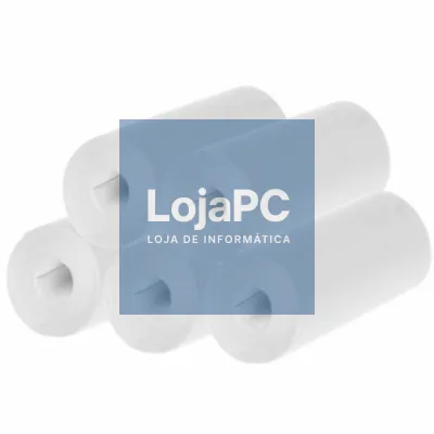 Conjunto de 5x Rolos De Papel Térmico P/ Impressoras