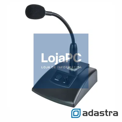 Microfone Conferência Condensador Com Base XLR ADASTRA