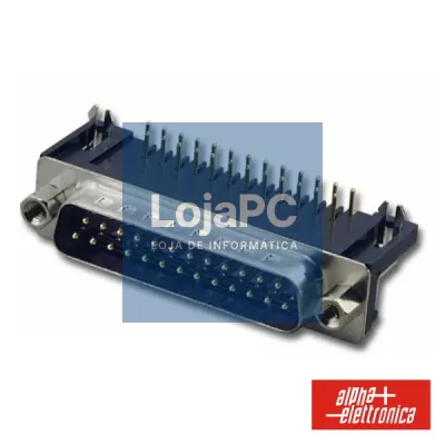 FICHA D-SUB 25P MACHO P/SOLDAR