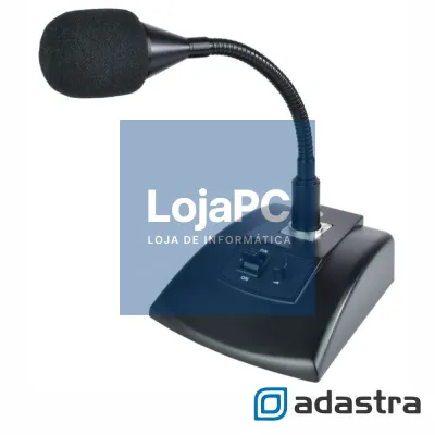 Microfone Conferência Dinâmico Com Base XLR ADASTRA