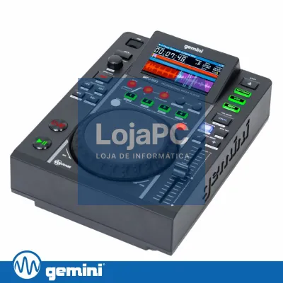 Leitor DJ Profissional C/ LCD e USB GEMINI