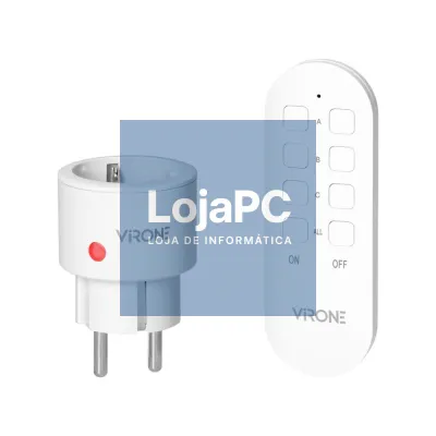 Tomada Elétrica C/ Comando S/ Fios 2300W VIRONE